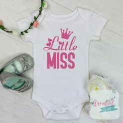 romper little miss, romper geboorte, kado geboorte, kado babyshower