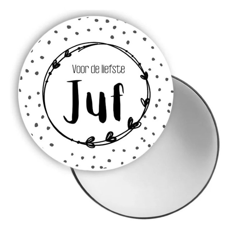 spiegeltje voor de liefste juf