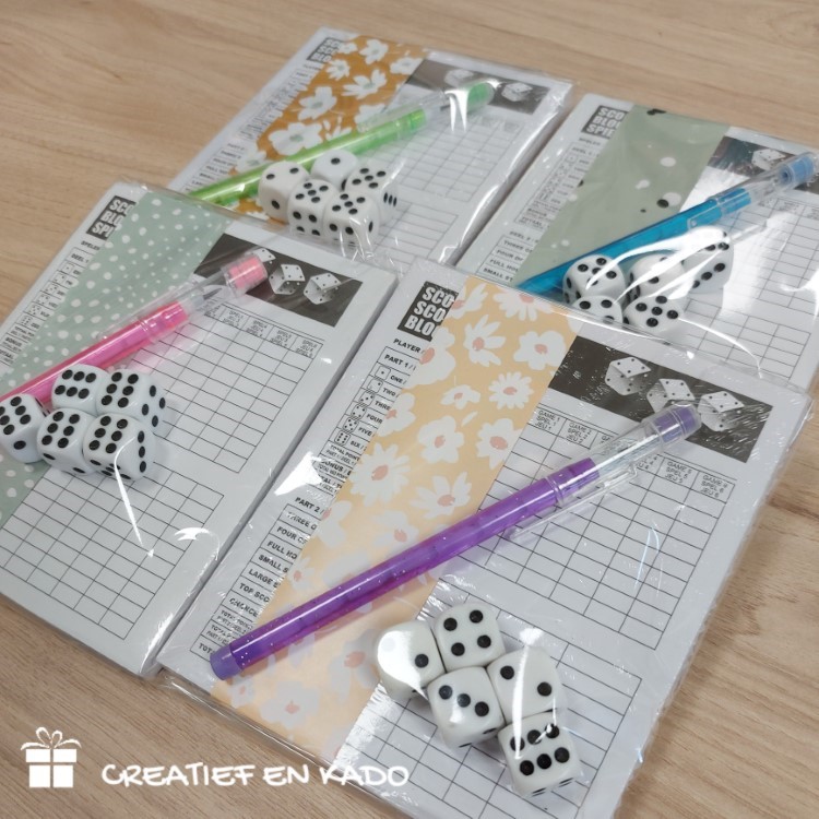 yahtzee meester, yahtzee juf, kado leerkracht