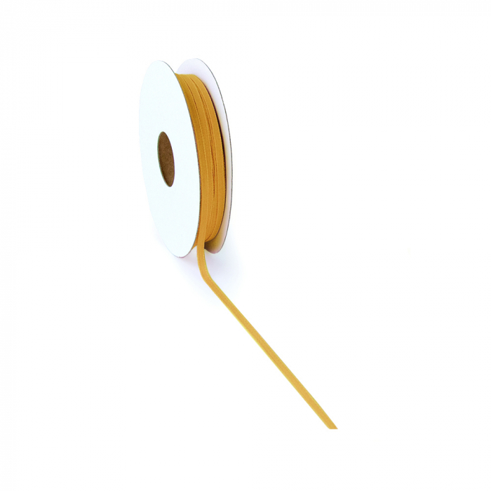 lint cotton texture ocre yellow, kadolint geel, inpakken