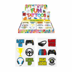 gamer tattoos, plaktatoeage, traktatie, trakteren