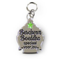 charm for you beschermboeddha, beschermengel, bedeltje boeddha, geluk wensen