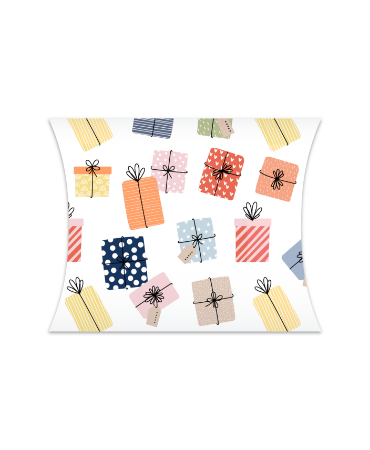 gondeldoosje kadootjes, pillowbox kadootjes, kadodoosje, inpakken