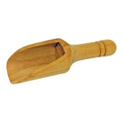 houten theeschepje, losse thee schepje