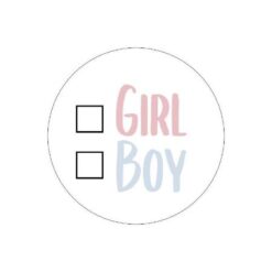 kadosticker baby, kadosticker boy - girl, inpakken baby, kraamkado,babyshower