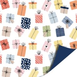 inpakpapier kadootjes, cadeaupapier kadootjes, inpakken verjaardag