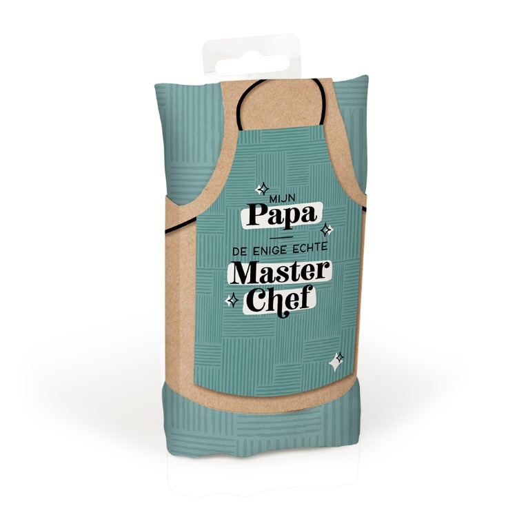 keukenschort papa, masterchef papa, Vaderdag