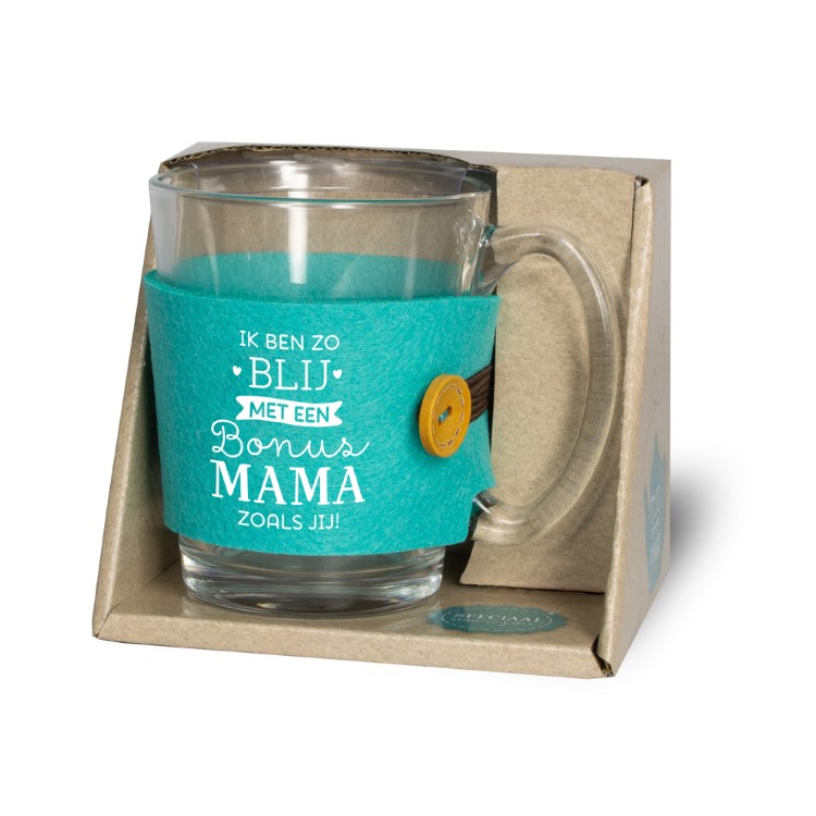 theeglas bonusmama, kado moederdag,