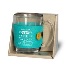 theeglas gezellig, thee pakket, theekado