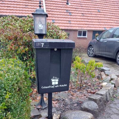 brievenbus Creatief en kado, verhuisbericht