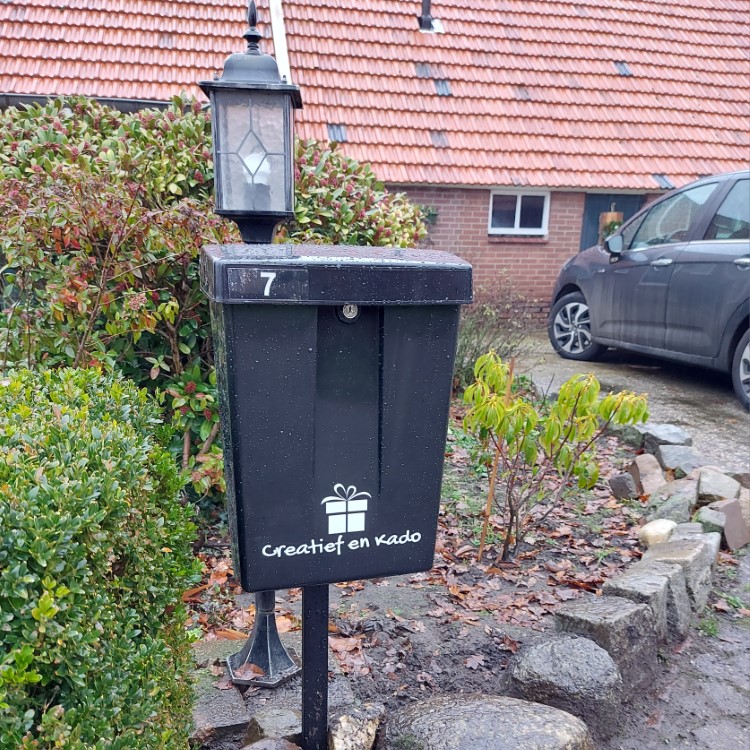 brievenbus Creatief en kado, verhuisbericht