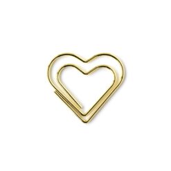 clip hart goud, knijper hart, inpakken