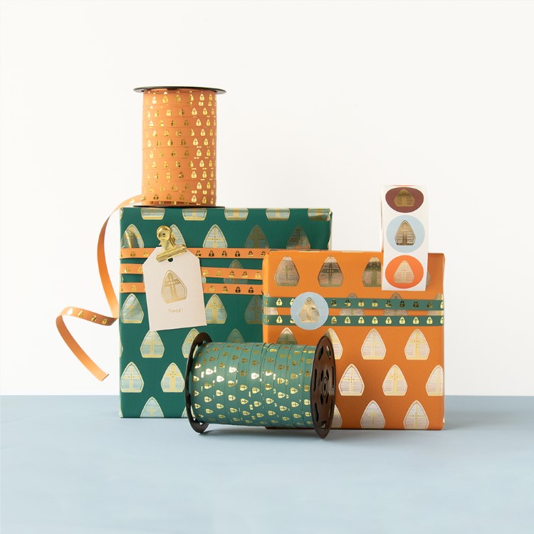 inpakpapier sint mijter, inpakken sinterklaas, inpakinspiratie, printje van de week