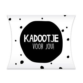 gondeldoosje kadootje voor jou, inpakken, kadodoosje