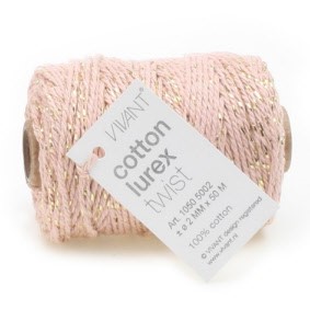 cotton touw, katoen touw roze, inpakken