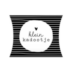 gondeldoosje klein kadootje, kadodoosje, inpakken