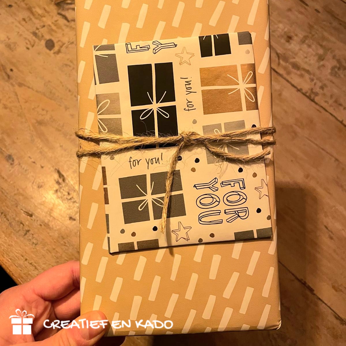 inpakpapier random spots, kadopapier happy wrapping, inpakken, inpakinspiratie