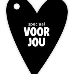 kadolabel hart speciaal voor jou, inpakken