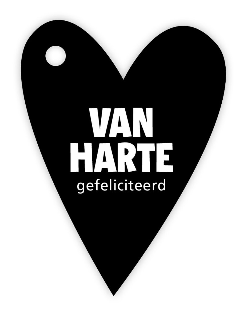 kadolabel van harte gefeliciteerd, kadolabel verjaardag, inpakken, kadolabel hart