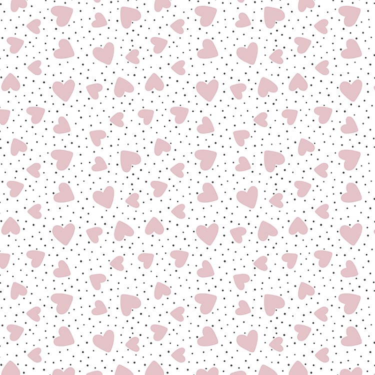 inpakpapier rose hearts, kadopapier hartjes roze, cadeaupapier valentijn, inpakken valentijnsdag