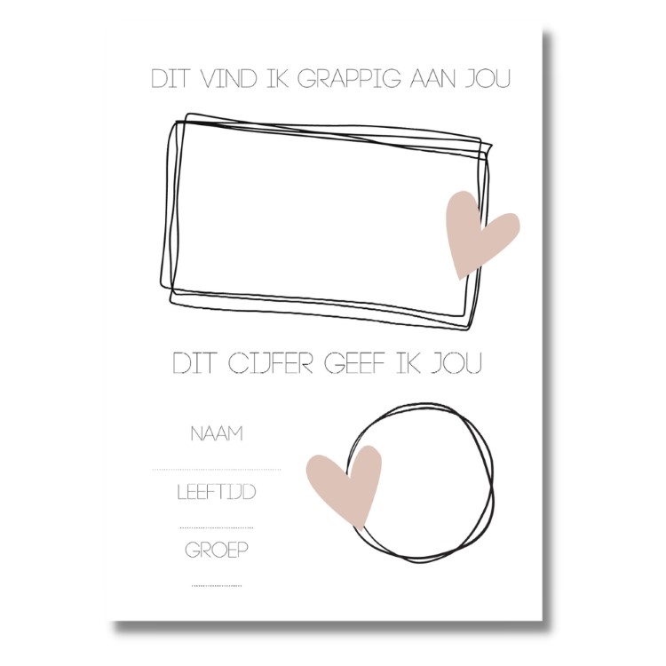 minikaartje bedankt lieve juf, kado juf, kaart juf