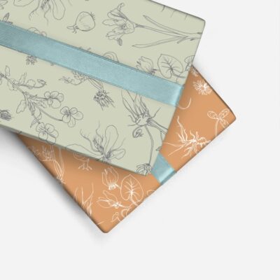 inpakpapier solid ground cool, kadopapier zomer, inpakken, inpakinspiratie, printje van de week