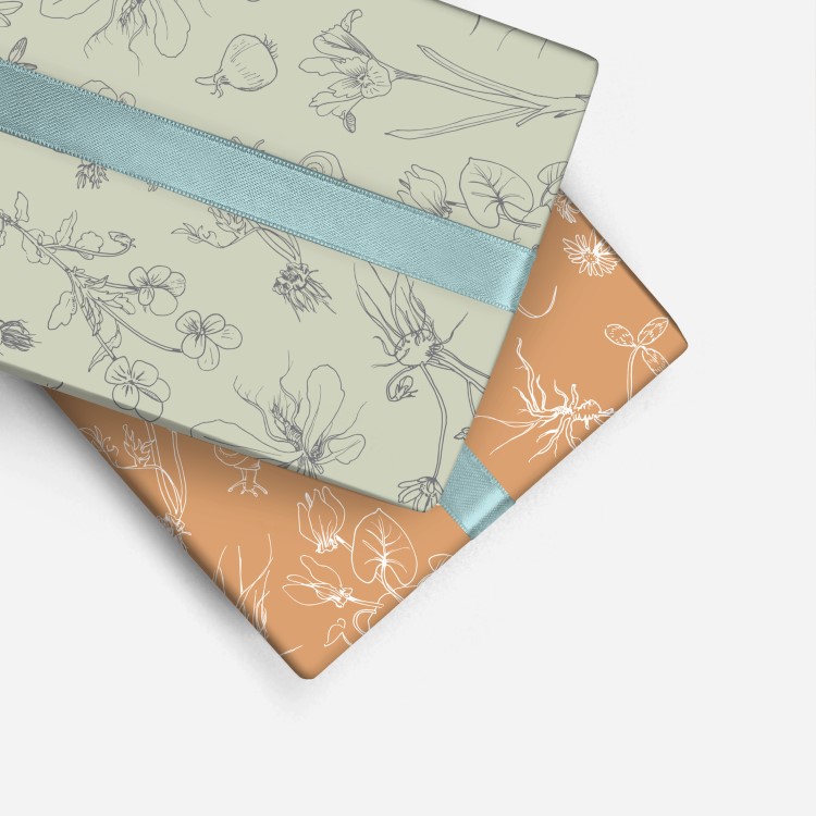 inpakpapier solid ground cool, kadopapier zomer, inpakken, inpakinspiratie, printje van de week