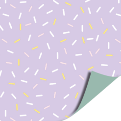 inpakpapier sprinkles, kadopapier, inpakken