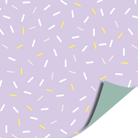 inpakpapier sprinkles, kadopapier, inpakken