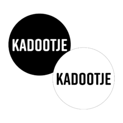 kadostickers kadootje, sluitstickers, inpakken