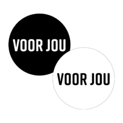 kadostickers voor jou, sluitstickers, inpakken