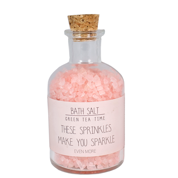 spa giftbox these sprinkles make you sparkle, my flame life style, badzout, geurkaarsje