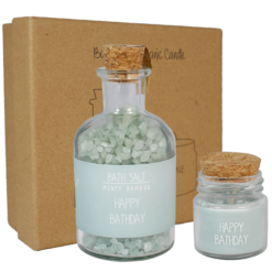 spa giftbox these sprinkles make you sparkle, my flame life style, badzout, geurkaarsje