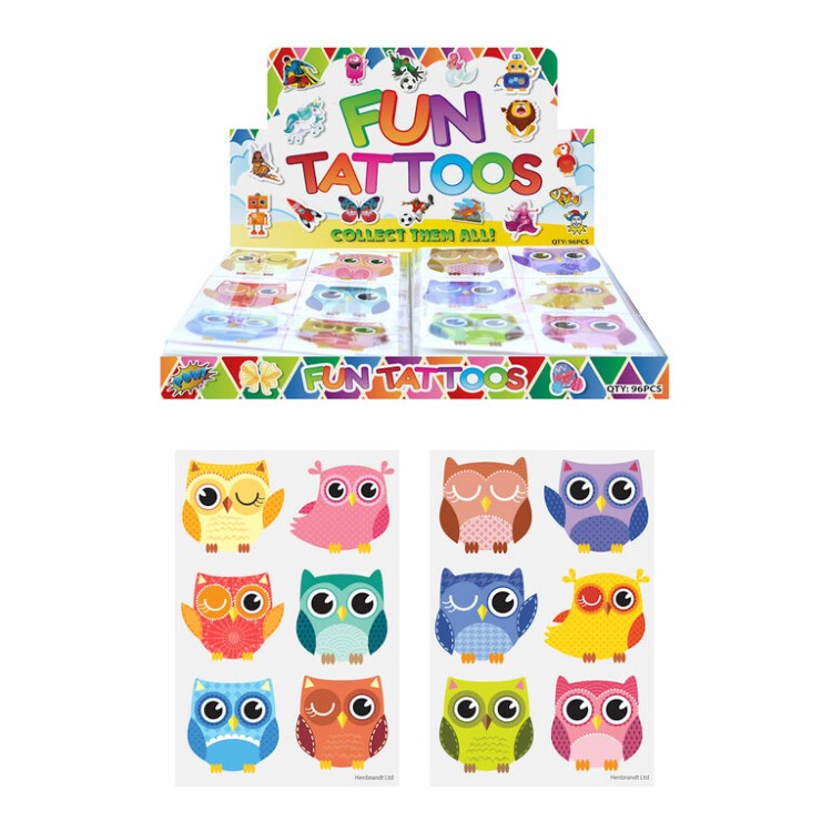 uiltjes tattoos, uiltjes tatoeages, uil traktatie