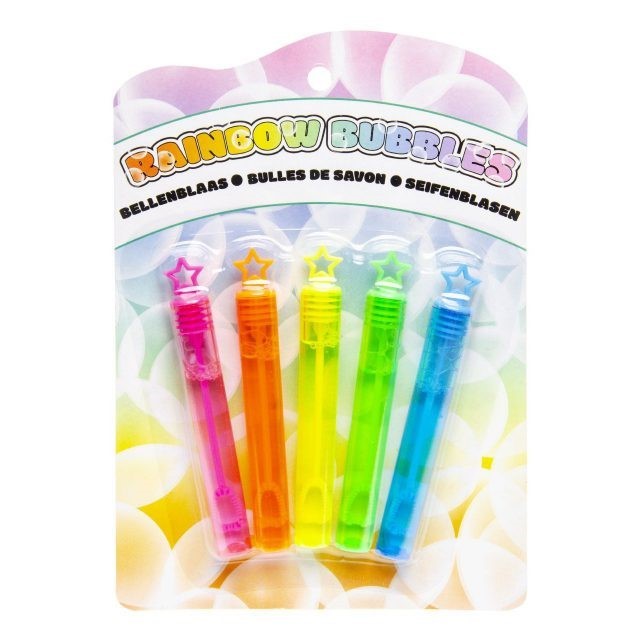 regenboog bellenblaas ster