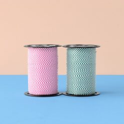 kadolint check jade blue, kadolint check pink krullint ruitjes, kadolint paperlook, inpakken