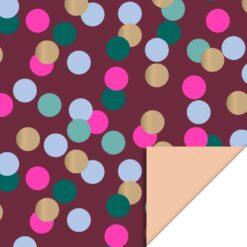 inpakpapier big confetti, kadopapier