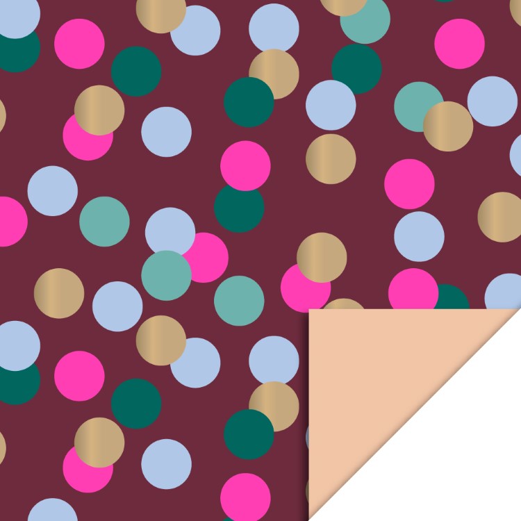 inpakpapier big confetti, kadopapier