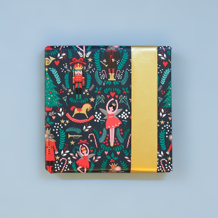 inpakpapier nutcracker, kadopapier kerstmis, inpakken kerst