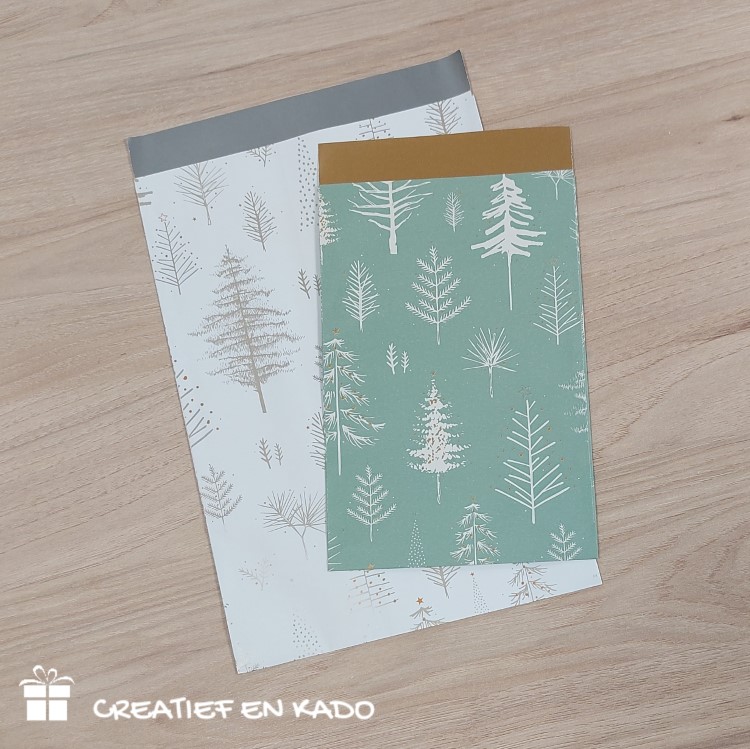 kadozakjes tree diversity, kadozakjes kerstbomen, inpakken kerstmis