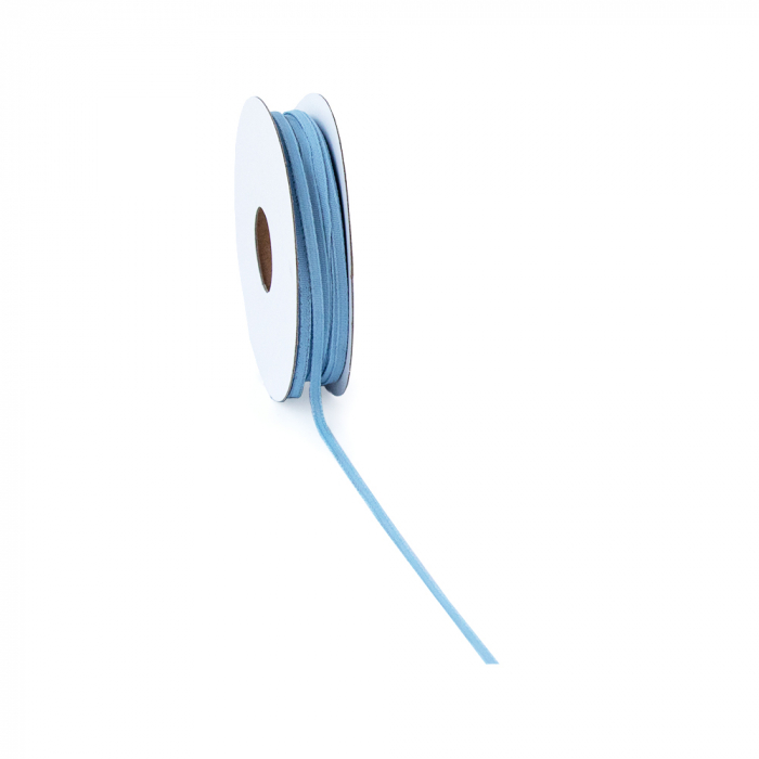 cotton texture lint baby blauw, inpakken, katoen koord