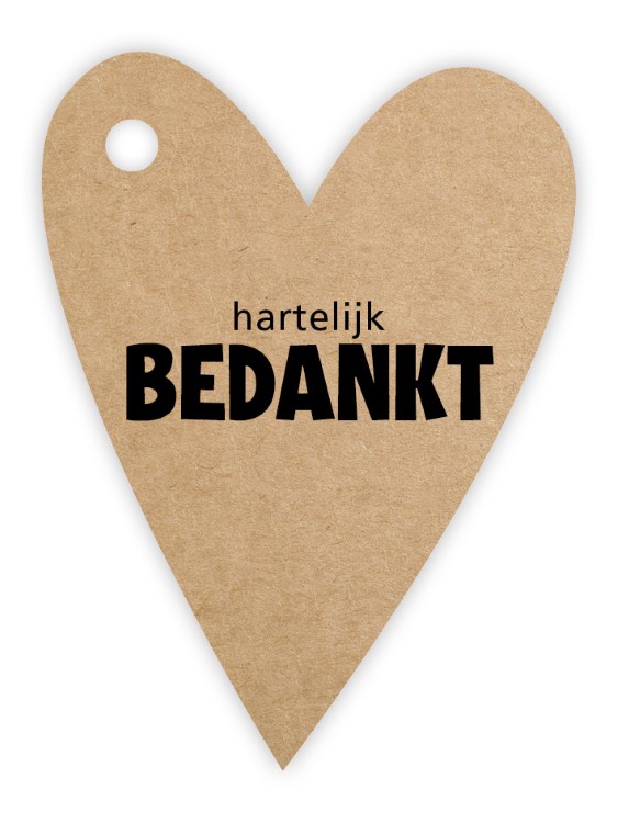kadolabel hartelijk bedankt, kadolabel bedankt, inpakken