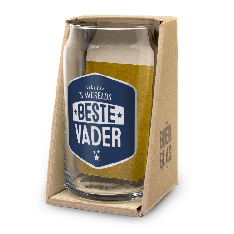 bierglas beste vader, bierglas vader, 's werelds beste vader, kado papa, vaderdag