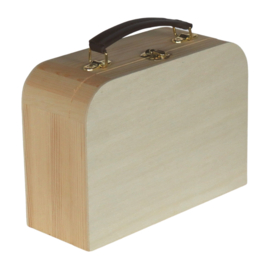 houten koffertje grenen, houten kinderkoffertje