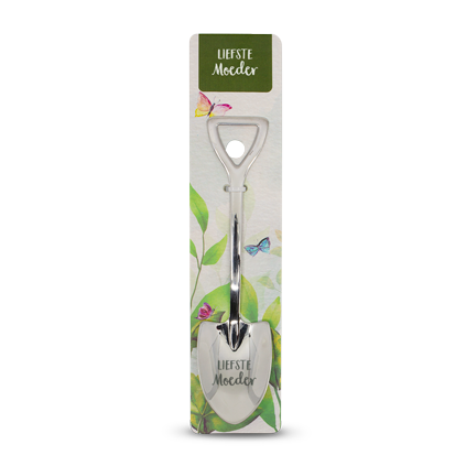 theelepel liefste moeder, tuin lepel moeder, kado mama, kado moederdag, groene vingers tuin collectie