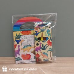 dino kleurboekje traktatie, kant en klaar traktatie, trakteren