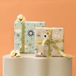 inpakpapier baby dreams, inpakpapier baby goose, inpakken baby