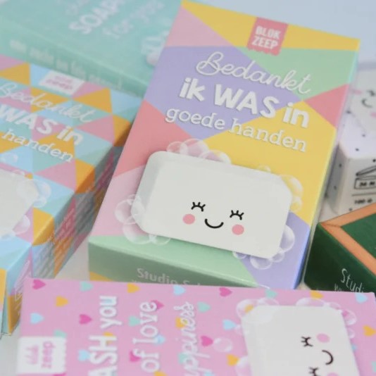 zeep bedankt ik was in goede handen, kado juf, zeepjes studio schatkist