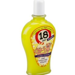 fun shampoo 18 jaar, kroonleeftijd 18 jaar, kado verjaardag
