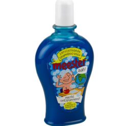 fun shampoo meester, kado leerkracht, kado verjaardag meester, kado einde schooljaar